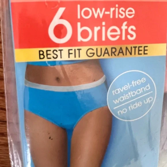 Fruit of the Loom Cotton Briefs and Hi-Cuts Set of 2 packages - Picture 2 of 7